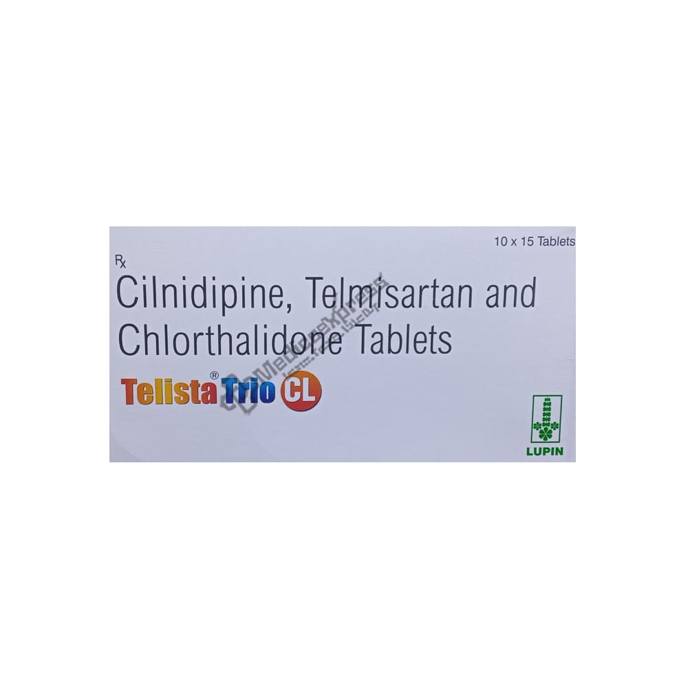 Telista Trio Cl 10/40/12.5mg Tablet 15's