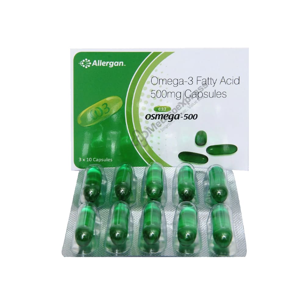 Osmega 500 mg Capsule 10's