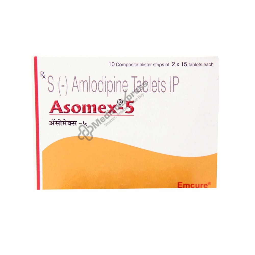 Asomex 5 Tablet 15's
