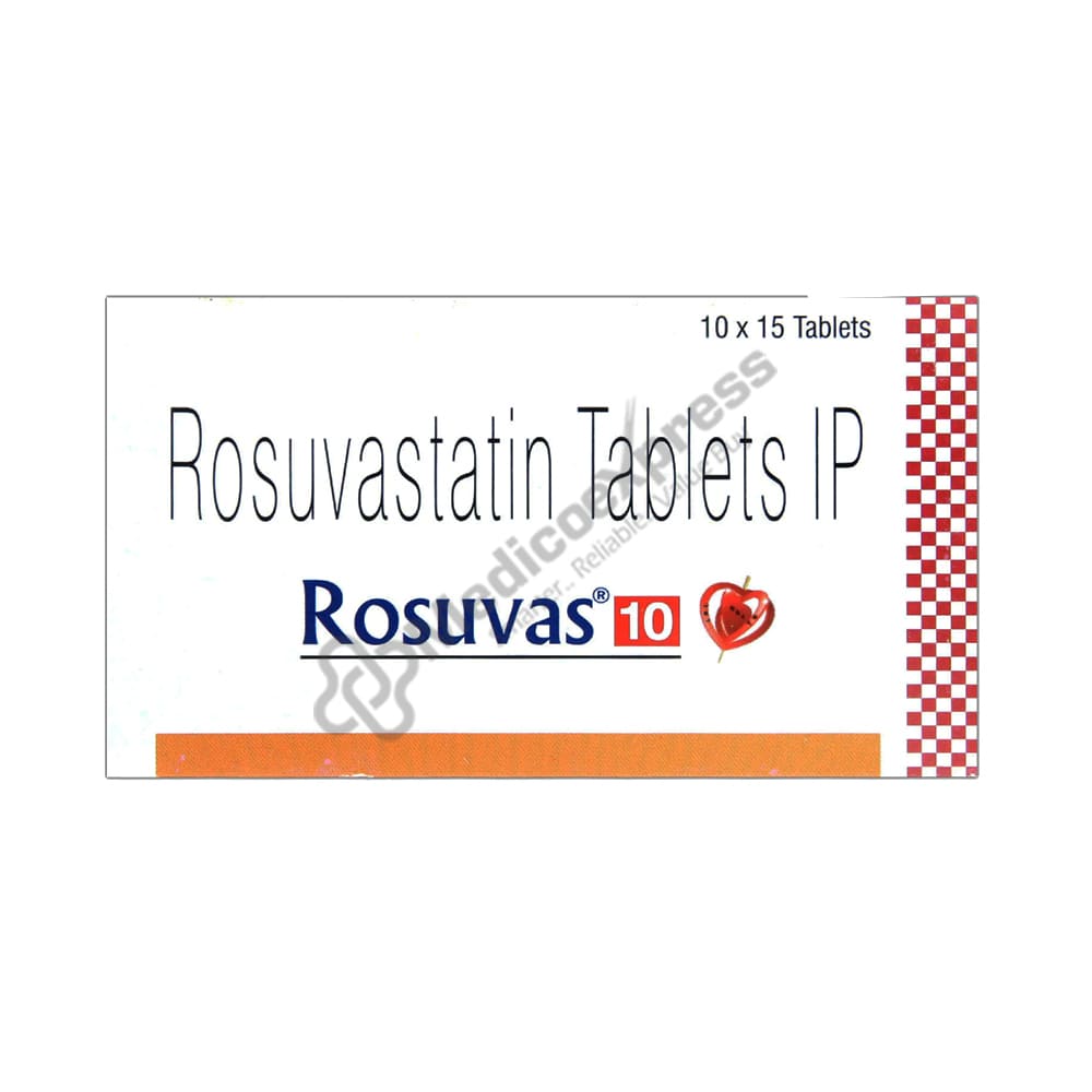Rosuvas 10mg 15's