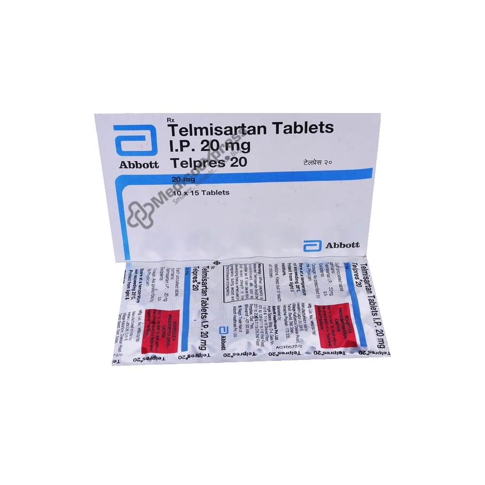 Telpres 20 Tablet 15's