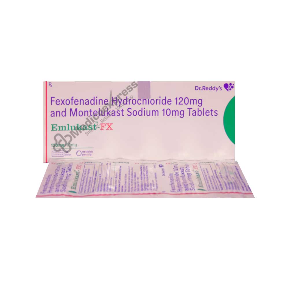 Emlukast FX Tablet 10's